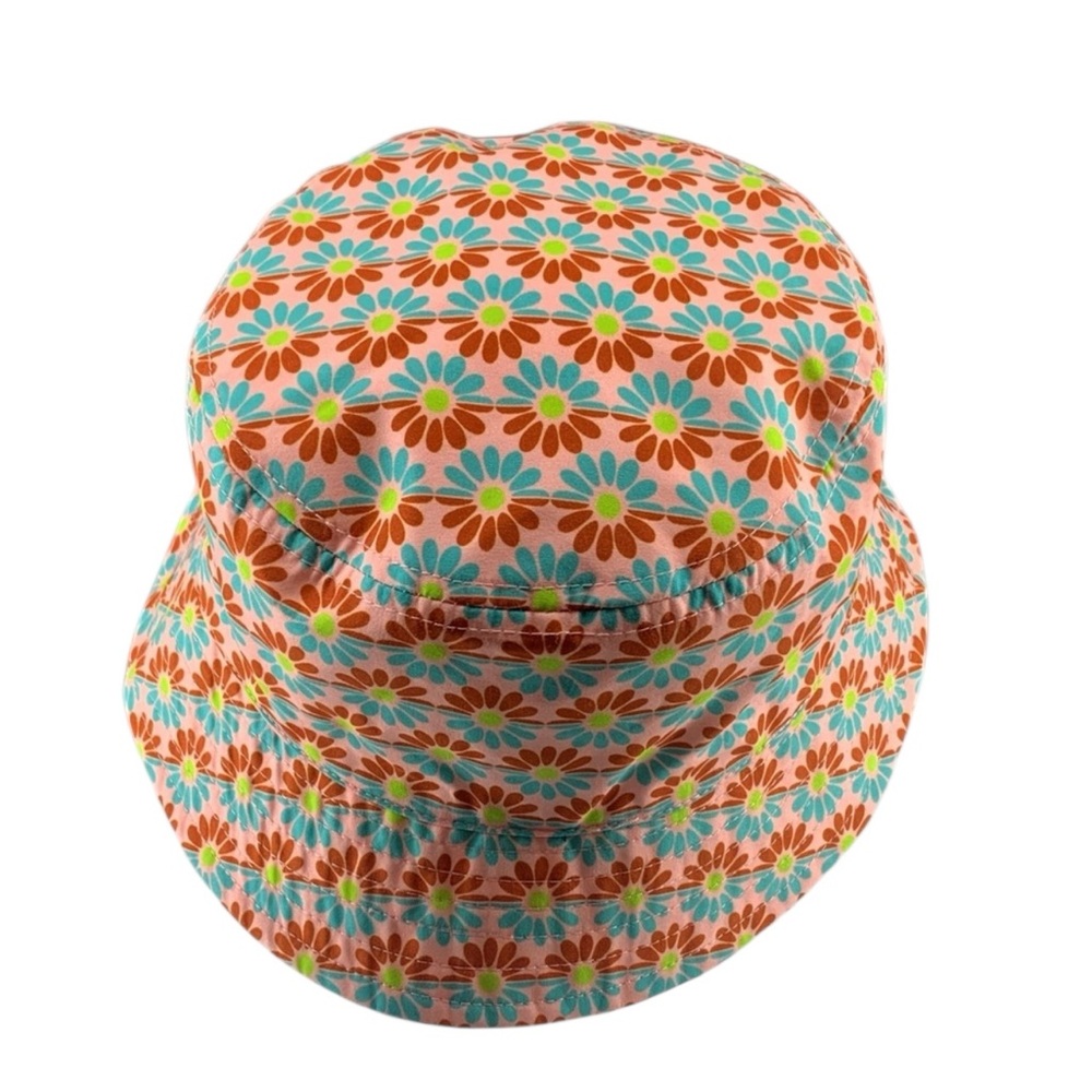 David & Young pink floral bucket hat - Picture 3 of 5